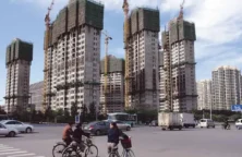 Rues en Chine - batiments en construction (© Olafsson)