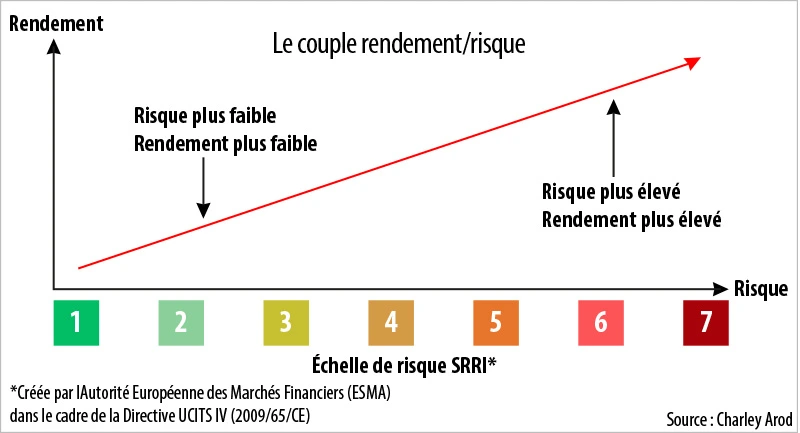 Infographie : Le couple rendement/risque