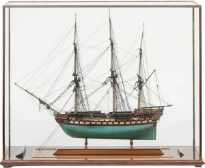 Maquette de ponton du trois-mâts HMS Alexander